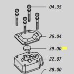 OMER 39.00 Exhaust Seal for most small tools (PR28, 3G16, etc)